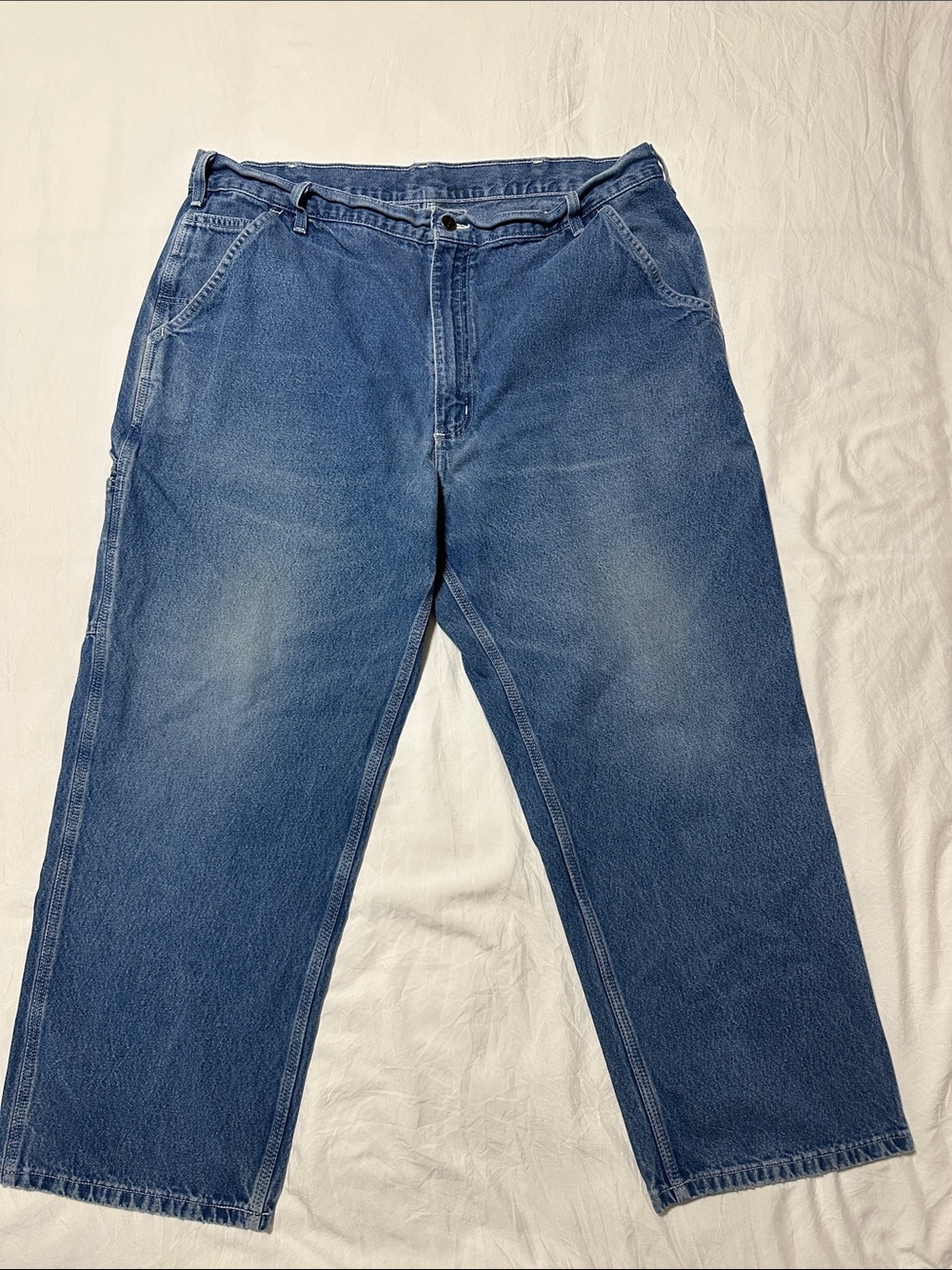 Vintage Carhartt B13-DST Loose Original Fit Carpenter Work Jeans - 40 x 28